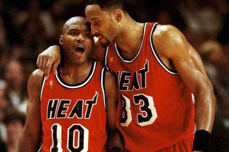 Alonzo Mourning & Tim Hardaway