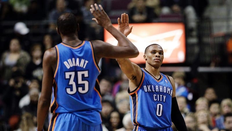 durant and westbrook