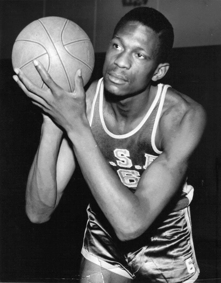 Bill Russell with USF